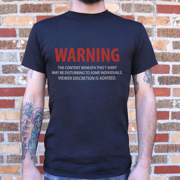 Viewer Discretion T-Shirt (Mens)